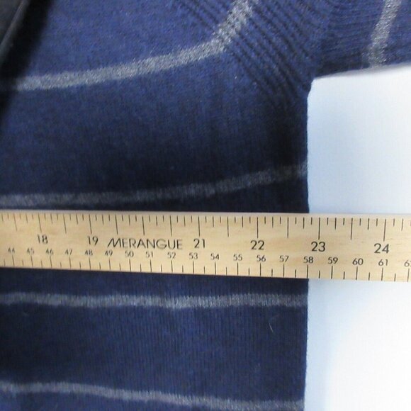 Rails Watkins Men's Pullover Stripe Sweater Wool Blend Navy/Charcoal XL 354 - Picture 10 of 12